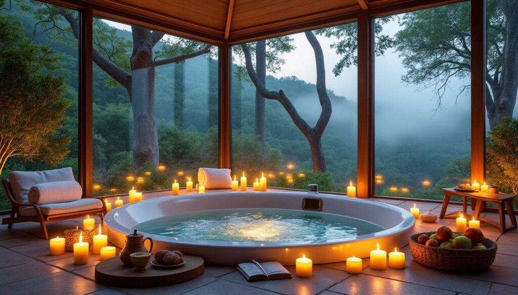 réservez un week-end détente dans un hébergement avec spa privatif et profitez d’un moment de relaxation unique en couple ou entre amis. découvrez nos meilleures offres pour un séjour bien-être inoubliable.