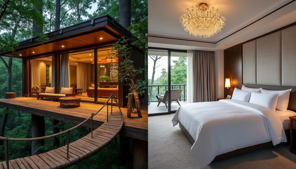 découvrez les différences entre hébergements insolites et classiques, leurs avantages, et comment choisir selon votre budget pour des vacances réussies.