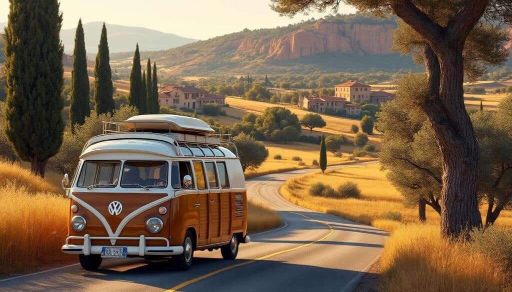 découvrez la route des villages pittoresques entre gordes et roussillon en camping-car, au cœur du luberon en provence. profitez d'un voyage inoubliable entre paysages naturels, villages charmants et ambiance provençale authentique.