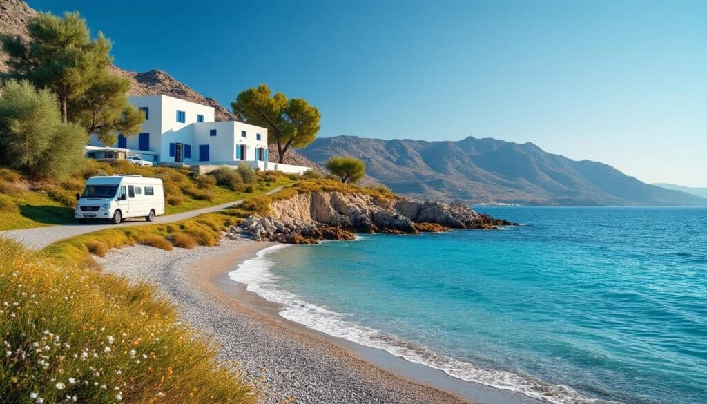 découvrez les meilleurs spots tranquilles pour camper autour de naxos et paros en grèce, profitez de la nature et d'une expérience paisible au cœur des cyclades.