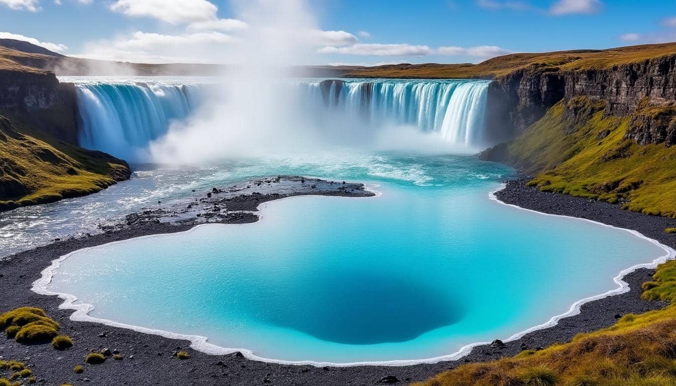 découvrez l'essentiel de l'islande en 3 jours avec le cercle d'or et le célèbre lagon bleu. un itinéraire incontournable pour explorer les merveilles naturelles islandaises.