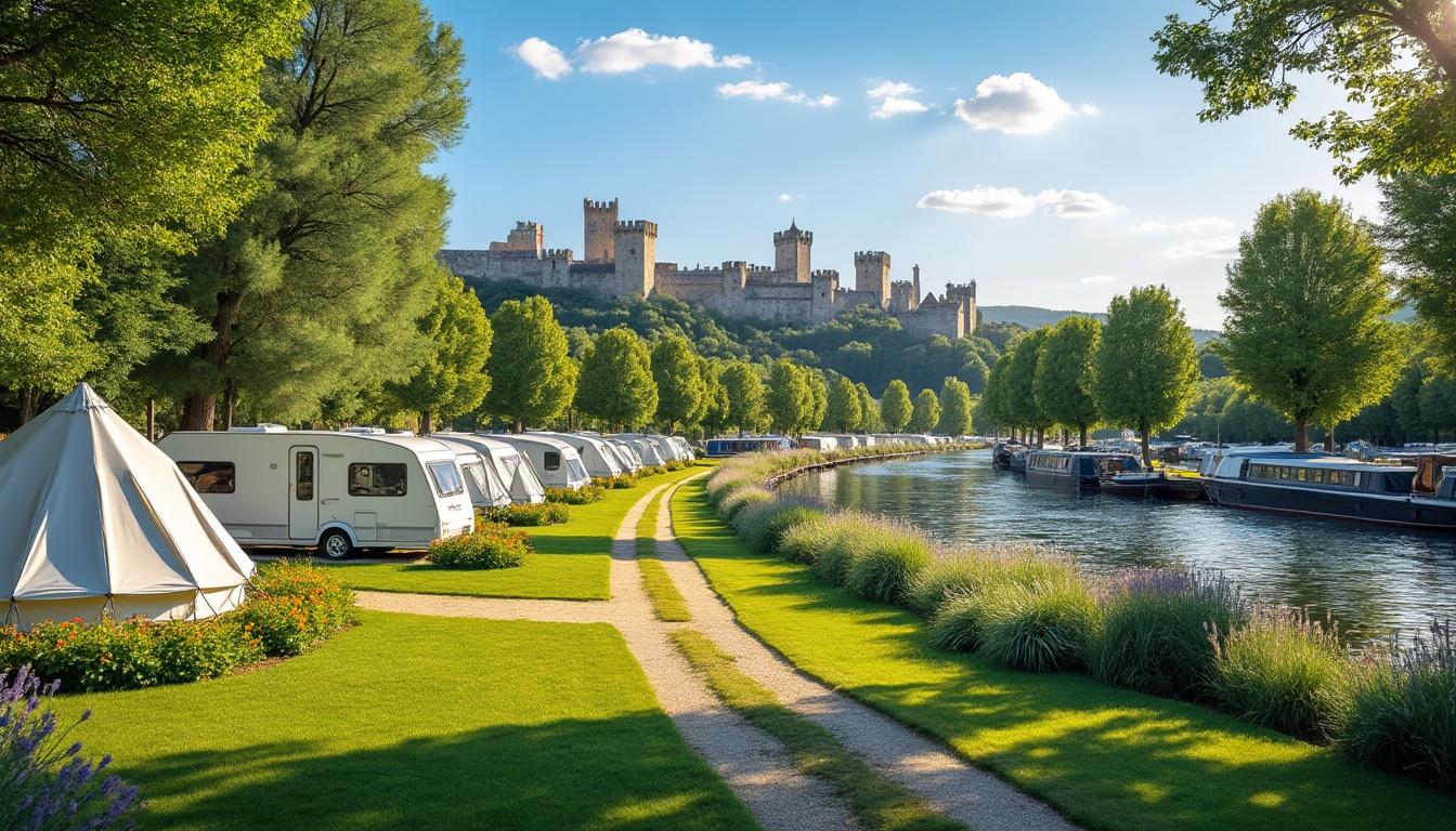 découvrez un camping idéal près de carcassonne en occitanie et profitez d'une escapade unique le long du canal du midi, entre nature, histoire et détente.