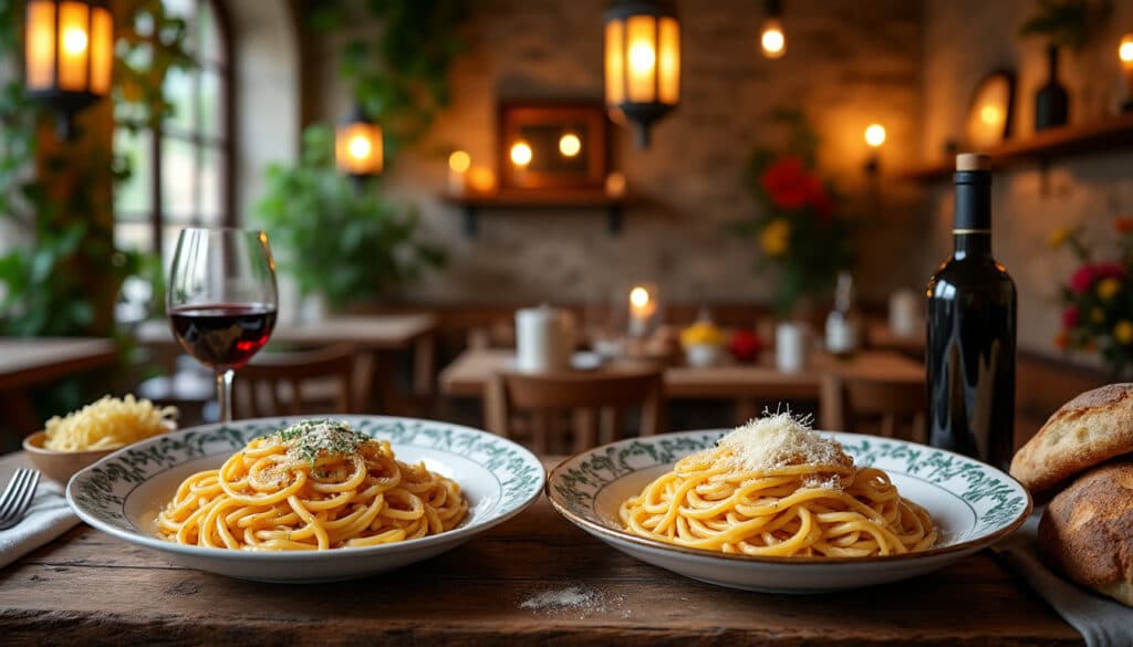découvrez les meilleures trattorias de trastevere à rome pour déguster les authentiques carbonara et cacio e pepe, plats emblématiques de la cuisine italienne.