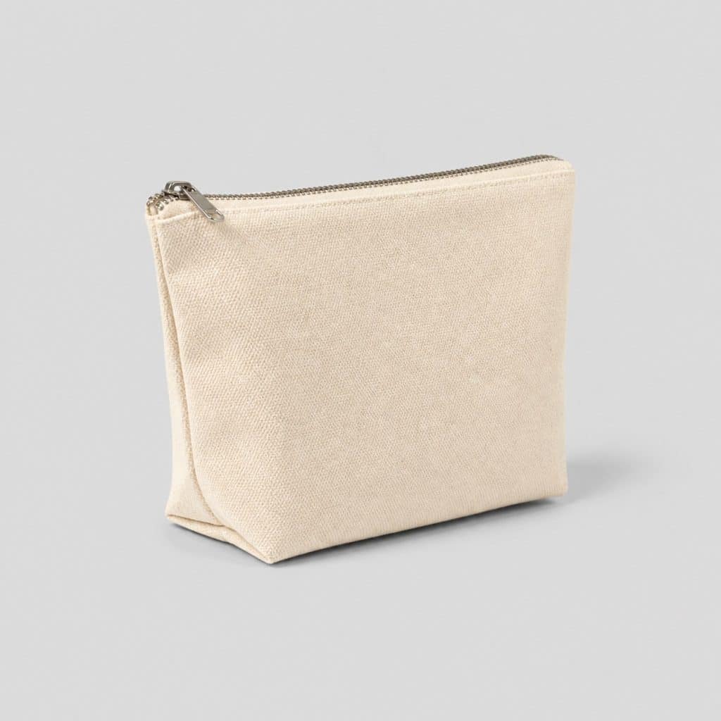 Lot de quarante pochettes en toile vierge à personnaliser