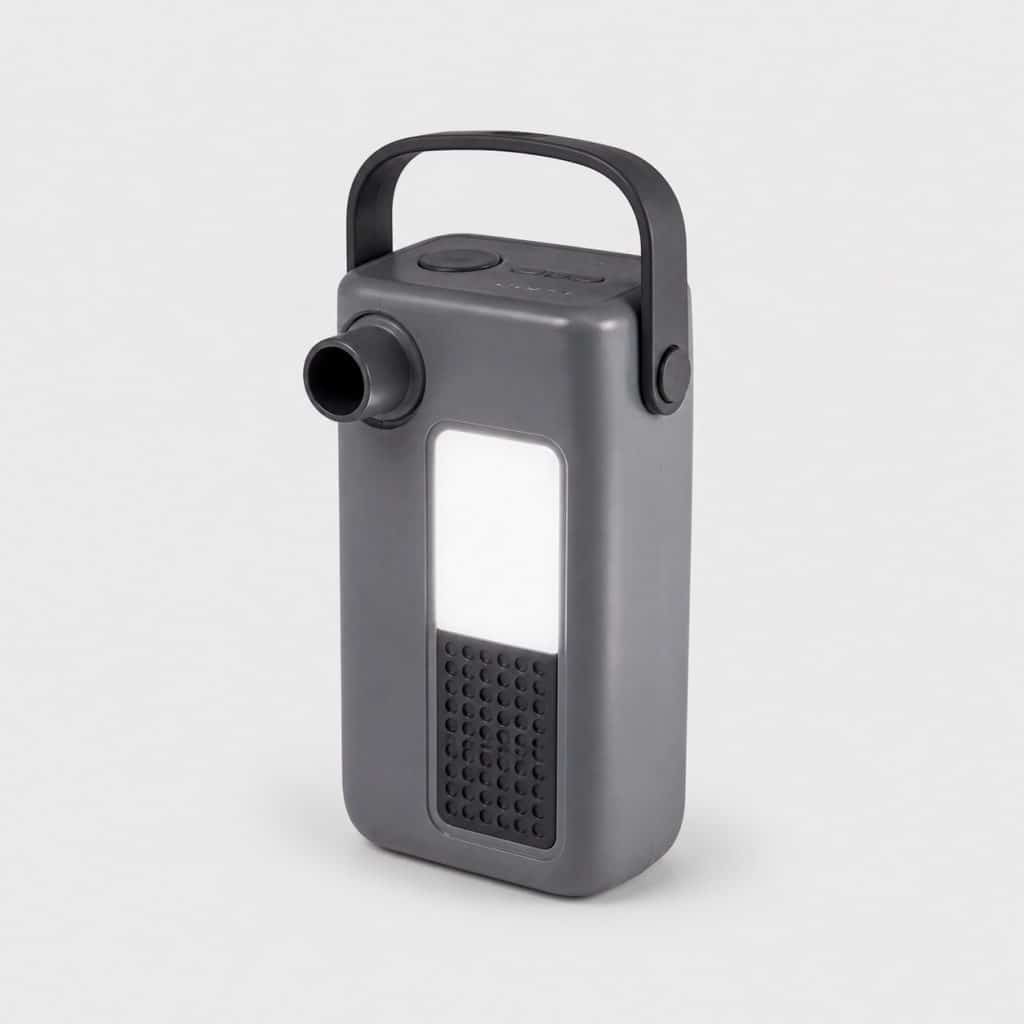 Pompe à air électrique portable 3-en-1 avec lanterne LED