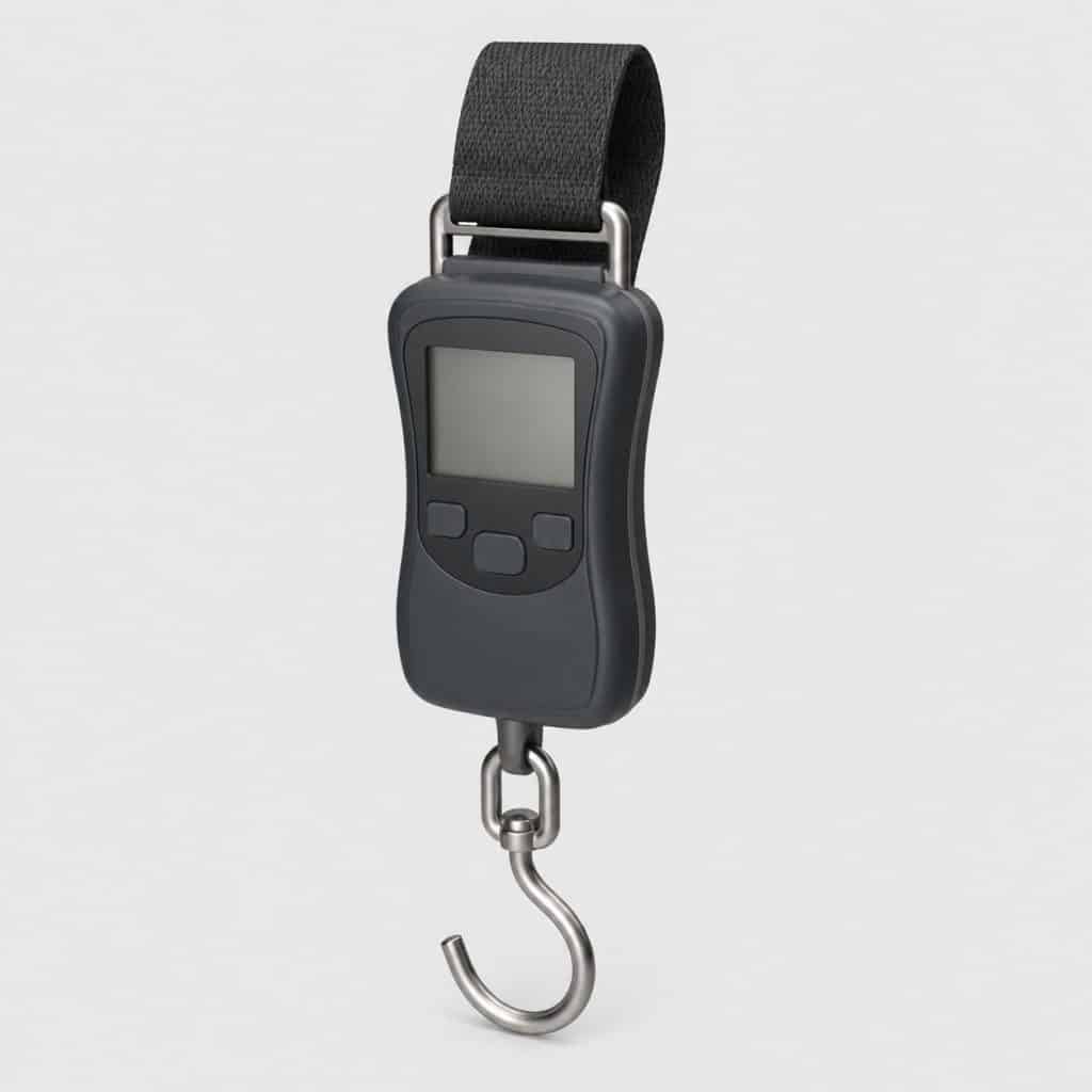 Pèse-bagage électronique à crochet renforcé de forte capacité