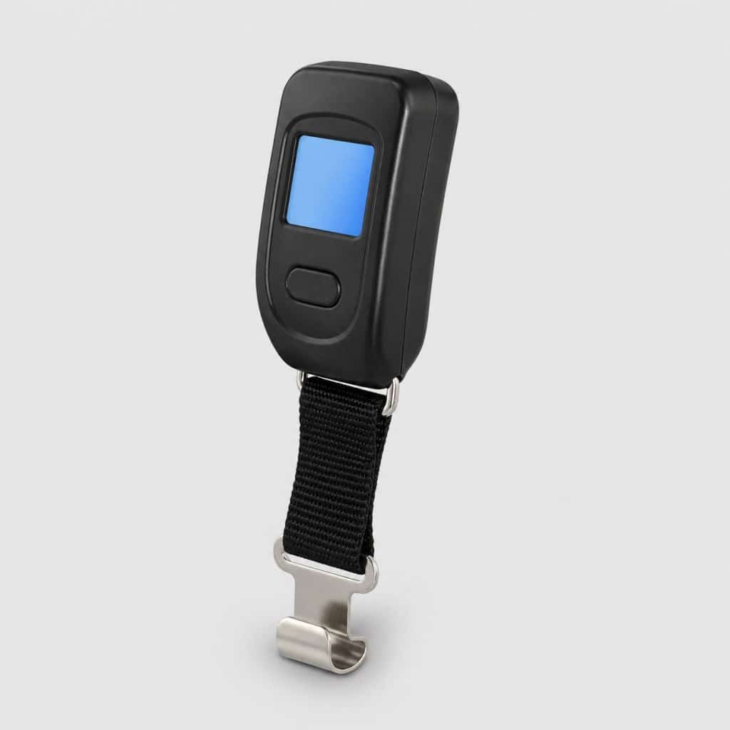 Pèse-bagage numérique sans pile avec écran LCD rétroéclairé