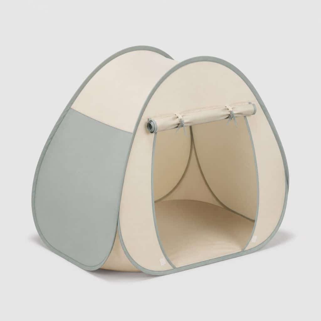 Tente pop-up enfant compacte, vue studio