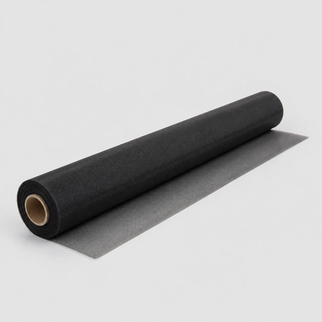 Rouleau standard de toile moustiquaire en fibre de verre