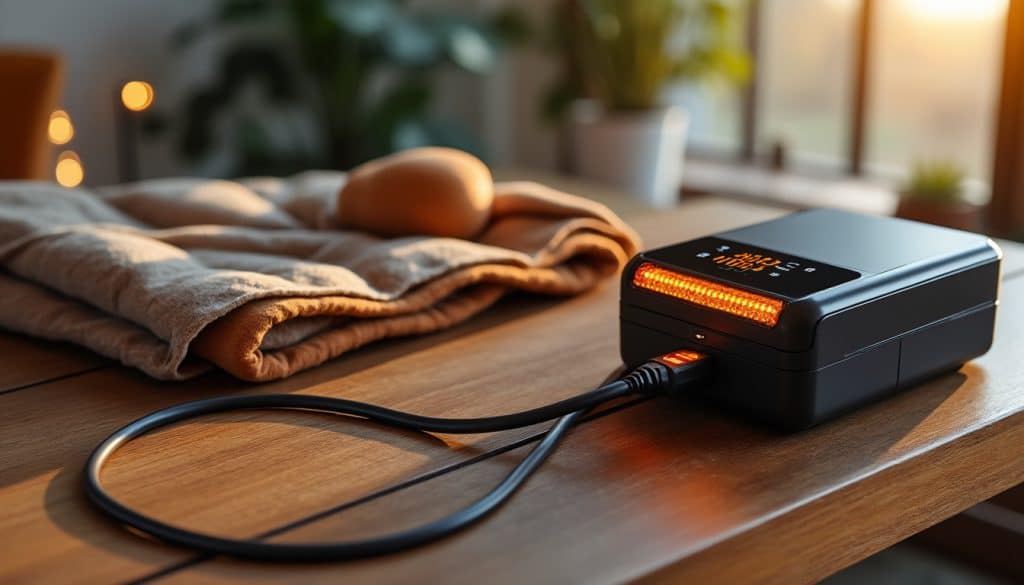 découvrez la consommation d’un accessoire chauffant sur une batterie nomade et estimez son autonomie selon sa puissance et la capacité de la batterie.