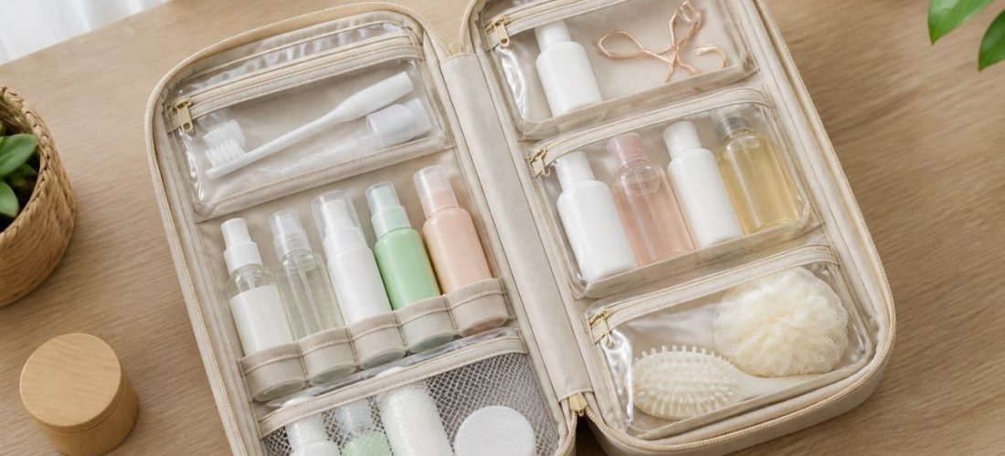 Comment organiser sa trousse de toilette de voyage ?